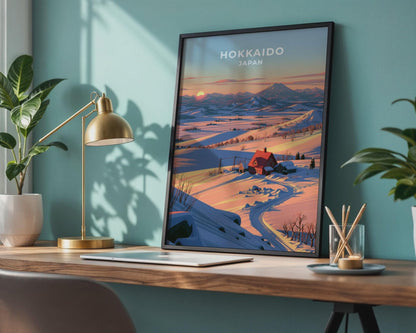 Hokkaido Poster - WanderWall
