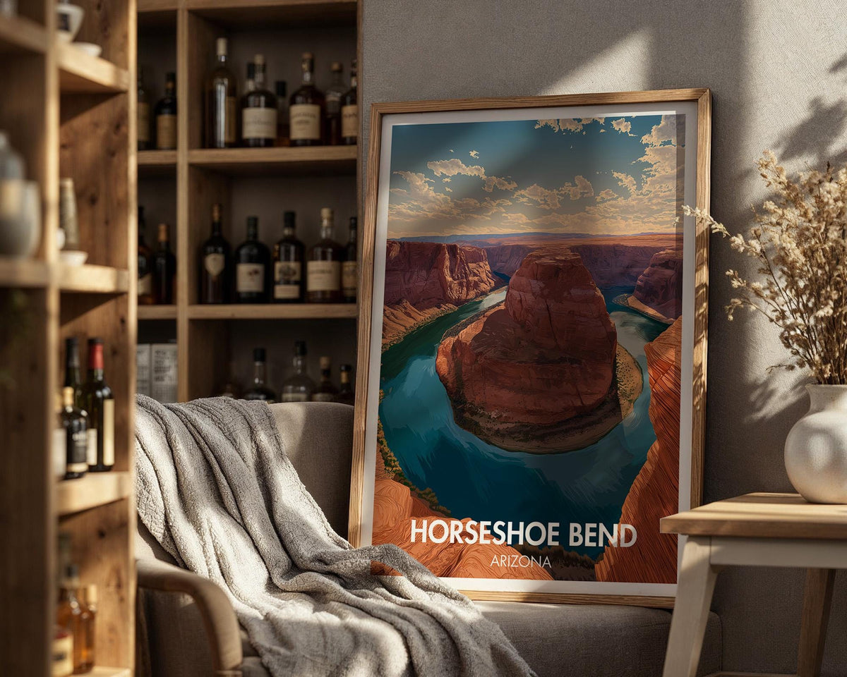 Horseshoe Bend Poster - WanderWall
