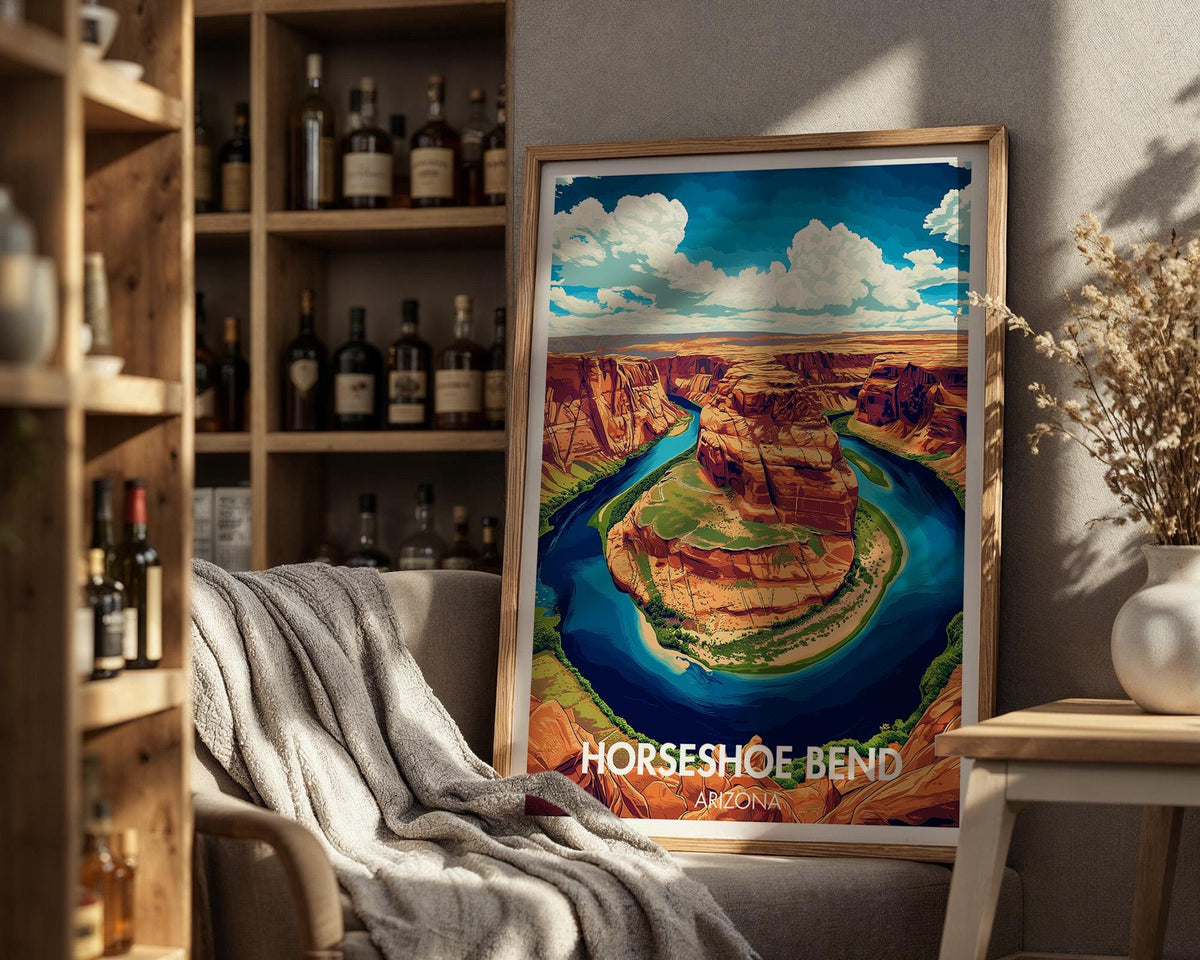 Horseshoe Bend Poster - WanderWall