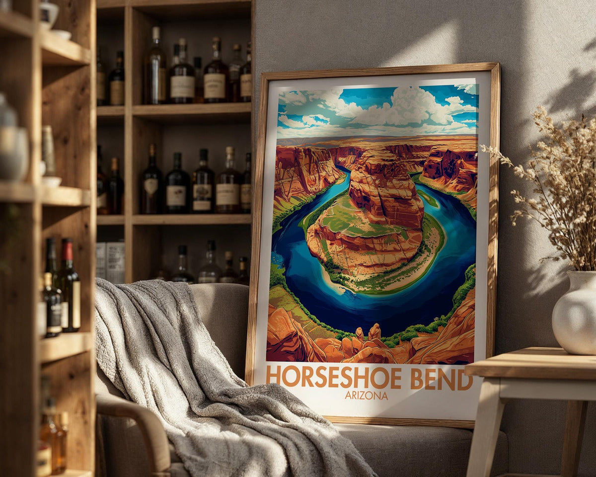 Horseshoe Bend Poster - WanderWall