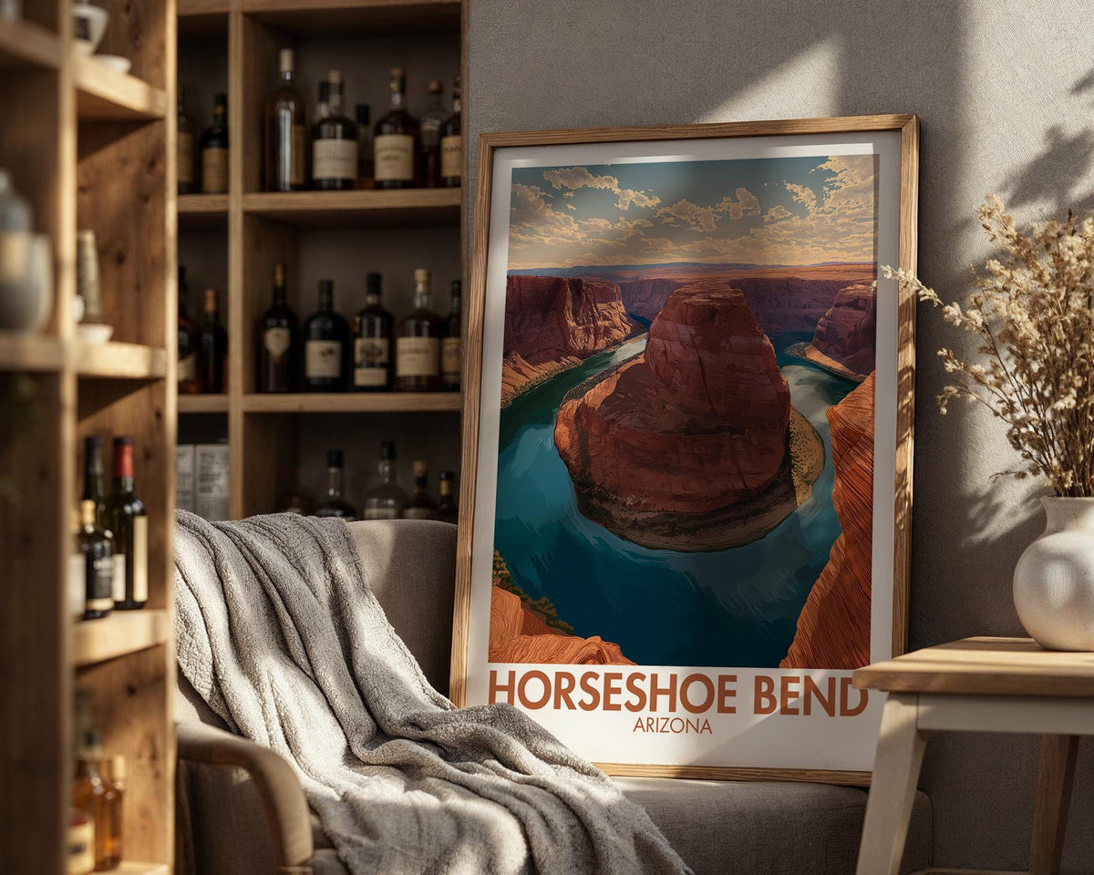 Horseshoe Bend Poster - WanderWall