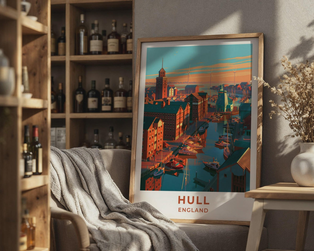 Hull Poster - WanderWall
