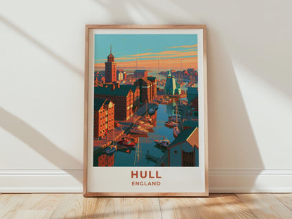 Hull Poster - WanderWall