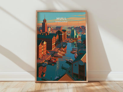 Hull Poster - WanderWall