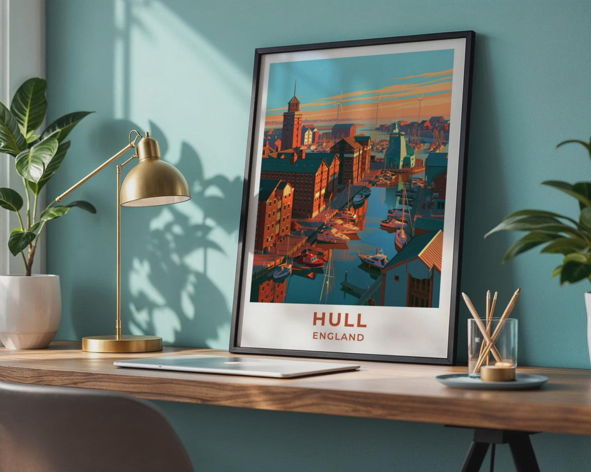 Hull Poster - WanderWall