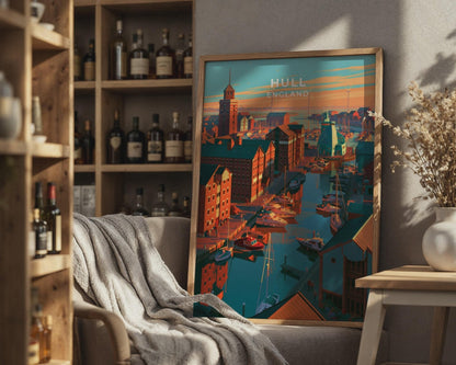 Hull Poster - WanderWall