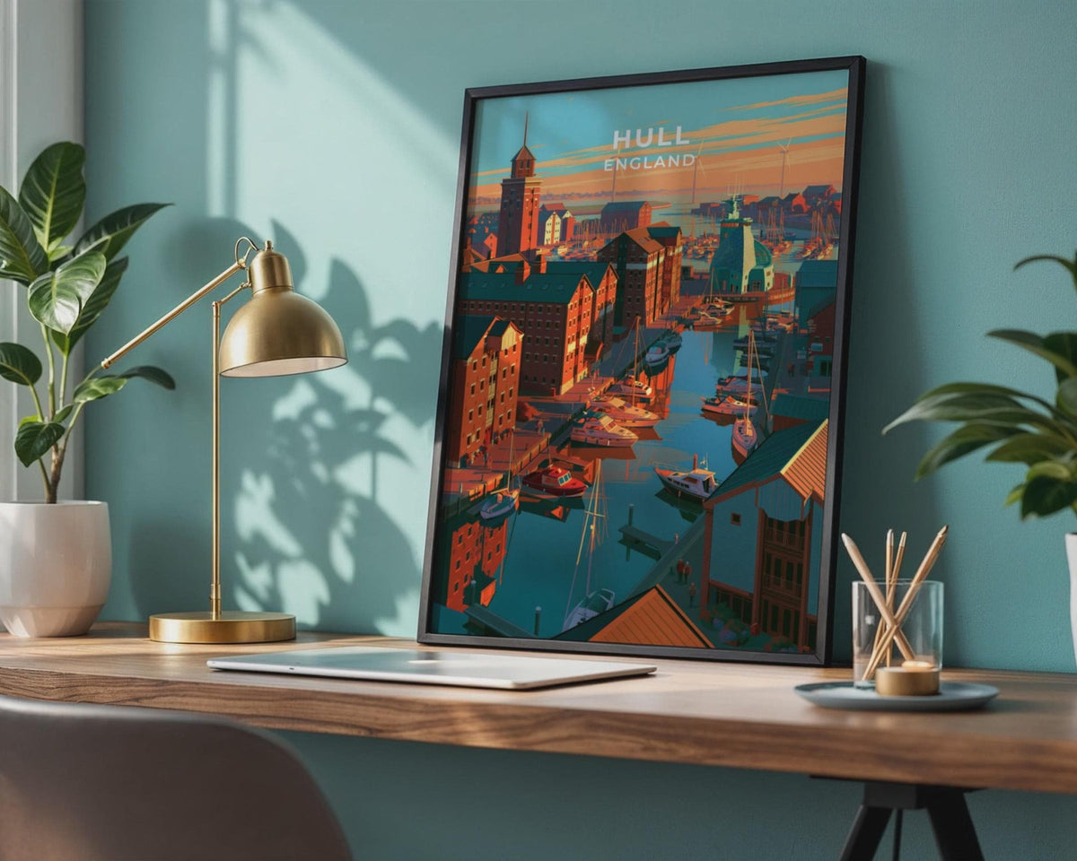 Hull Poster - WanderWall