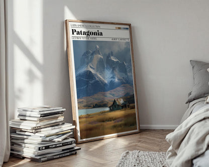 Patagonia Poster – Fitz Roy Travel Wall Art