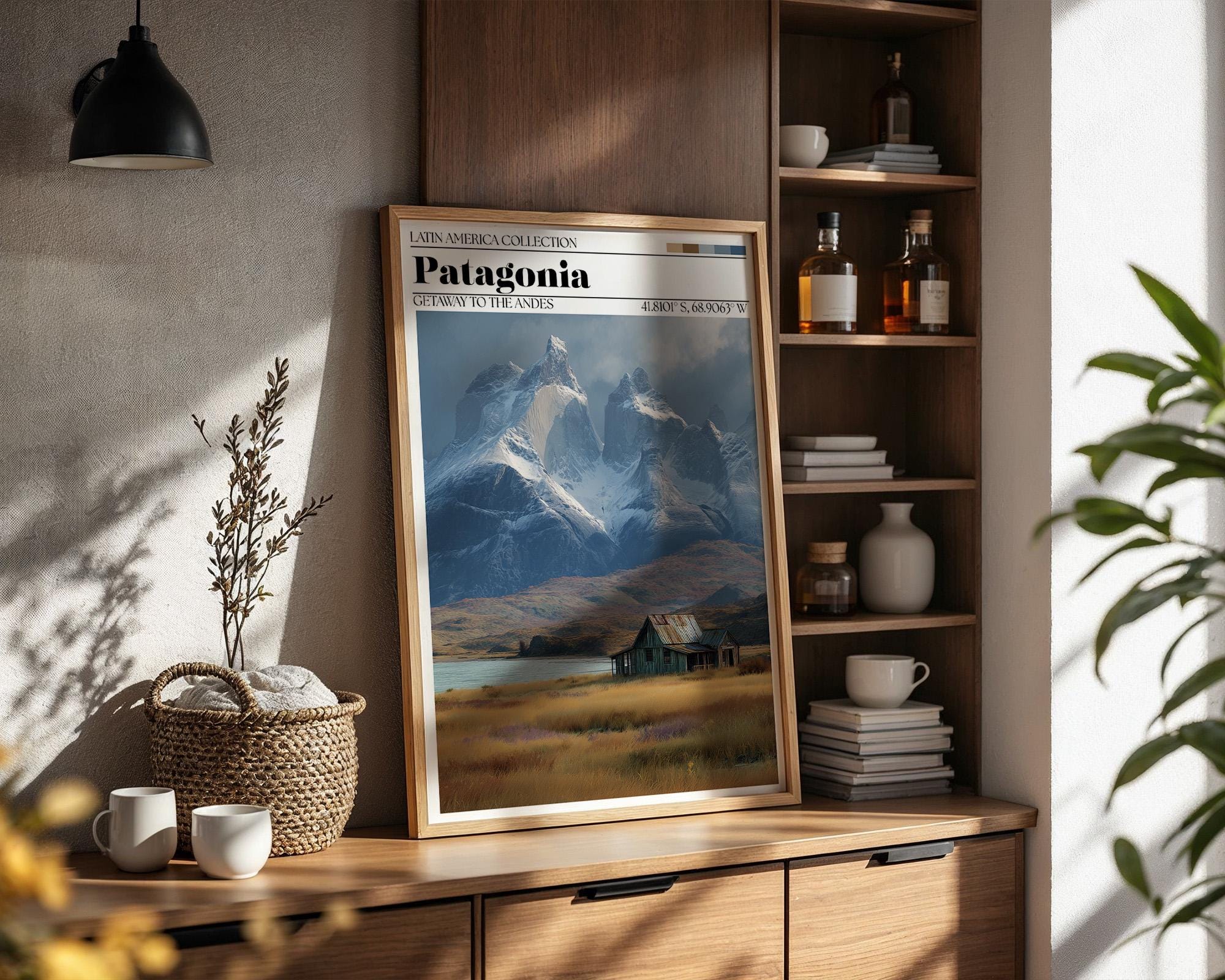 Patagonia Poster – Fitz Roy Travel Wall Art