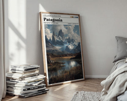 Fitz Roy Patagonia Poster – Patagonia Travel Wall Art Print