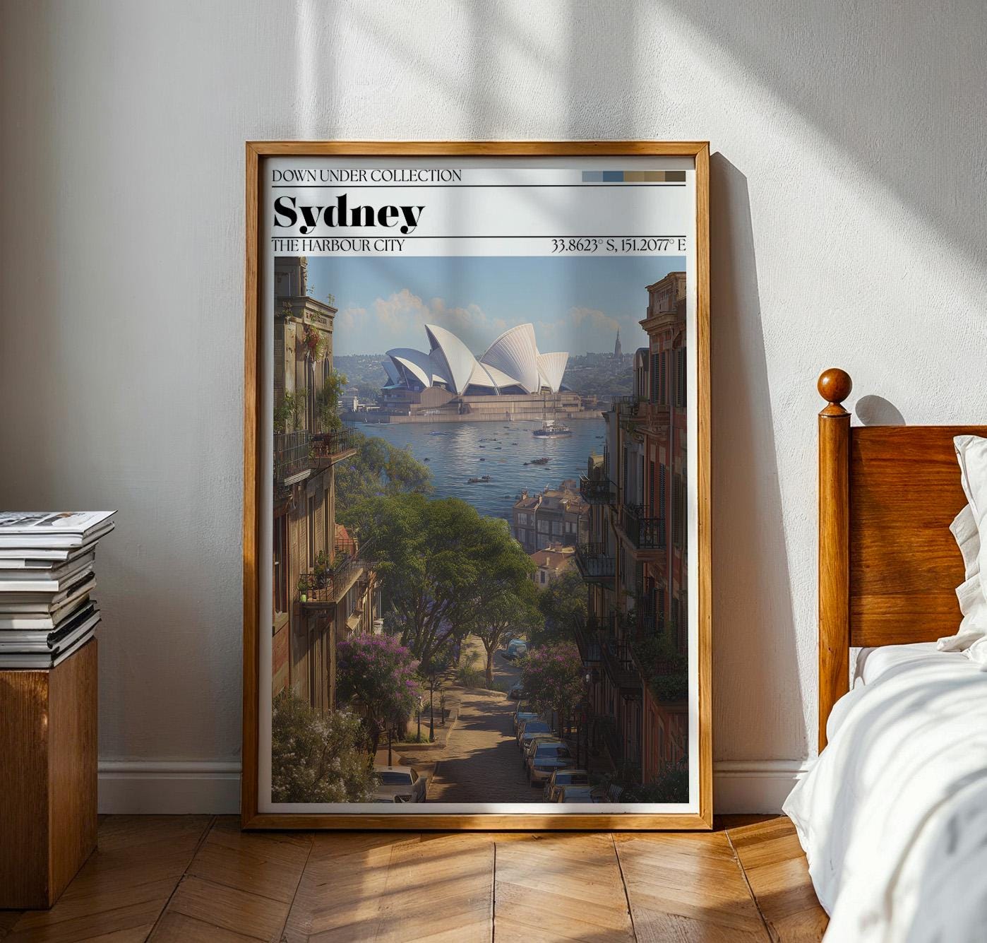 Sydney Poster – Opera House Travel Wall Art - Australia Print