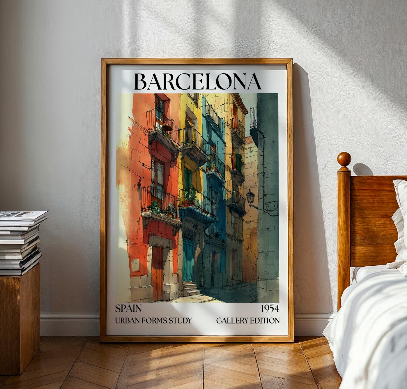 Henri Mattise Barcelona Poster - Barcelona Travel Wall Art Print