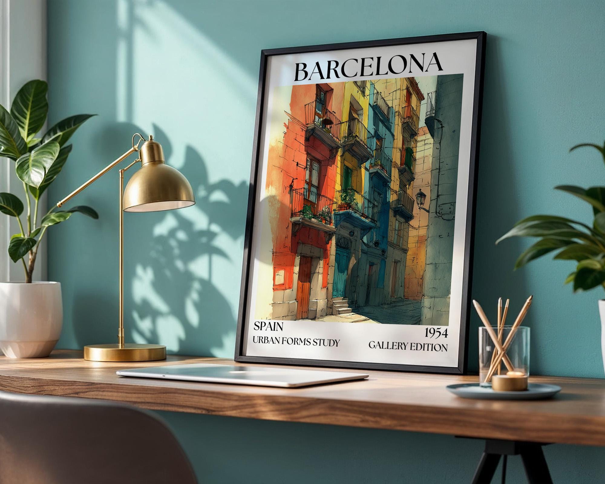 Henri Mattise Barcelona Poster - Barcelona Travel Wall Art Print