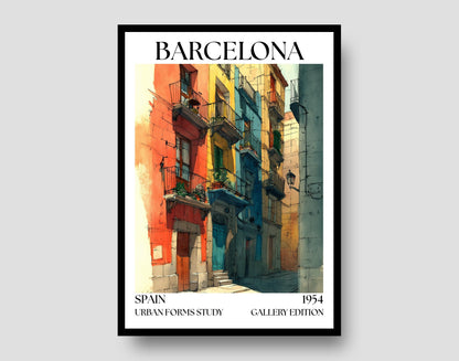 Henri Mattise Barcelona Poster - Barcelona Travel Wall Art Print