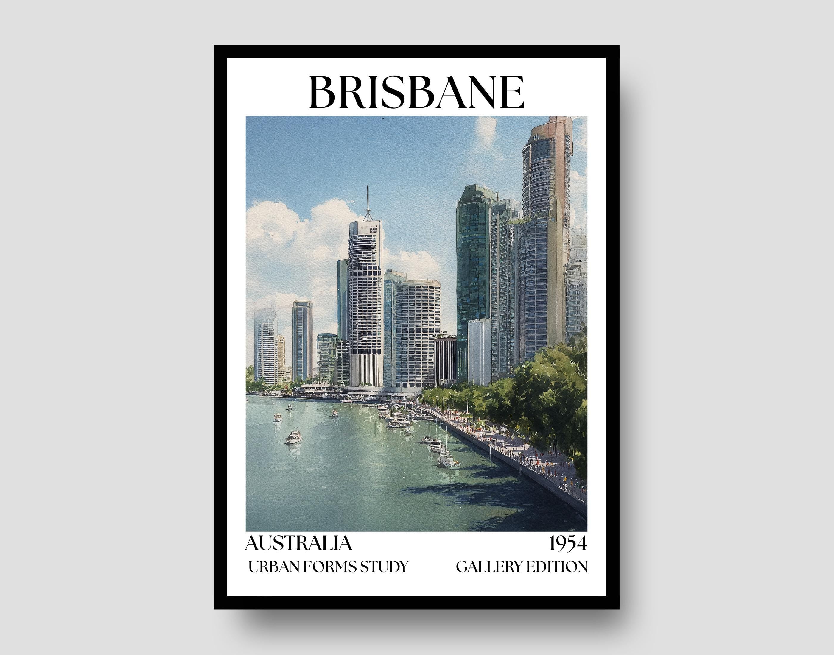 Brisbane Henri Mattise Poster - Brisbane Australia Wall Art