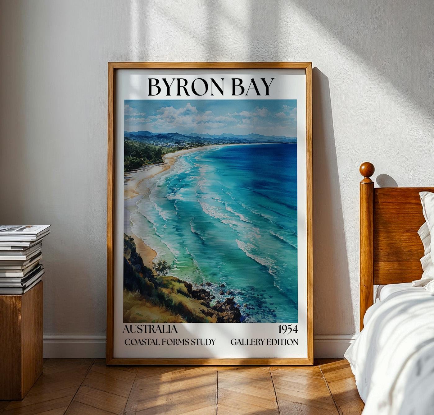 Byron Bay Henri Mattise Poster - Australia Travel Wall Art Print