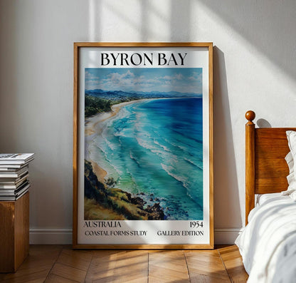 Byron Bay Henri Mattise Poster - Australia Travel Wall Art Print