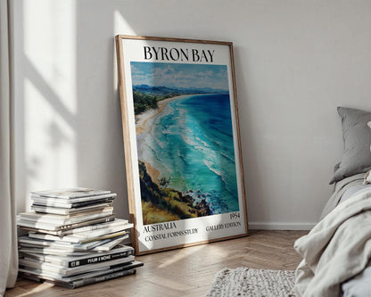 Byron Bay Henri Mattise Poster - Australia Travel Wall Art Print