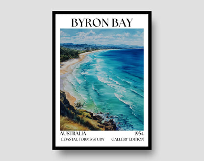 Byron Bay Henri Mattise Poster - Australia Travel Wall Art Print