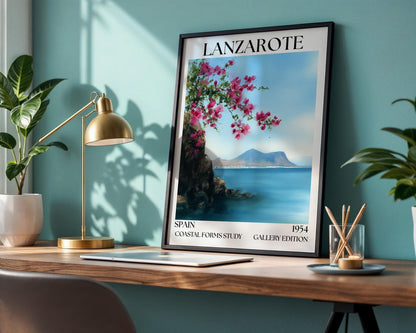 Lanzarote Henri Mattise Poster - Canary Islands Wall Art