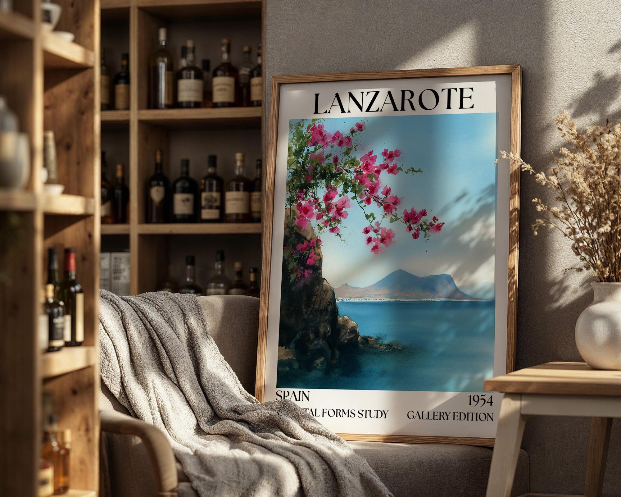 Lanzarote Henri Mattise Poster - Canary Islands Wall Art
