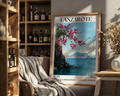 Lanzarote Henri Mattise Poster - Canary Islands Wall Art