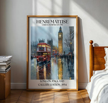 Henri Mattise London Poster - London Travel Wall Art