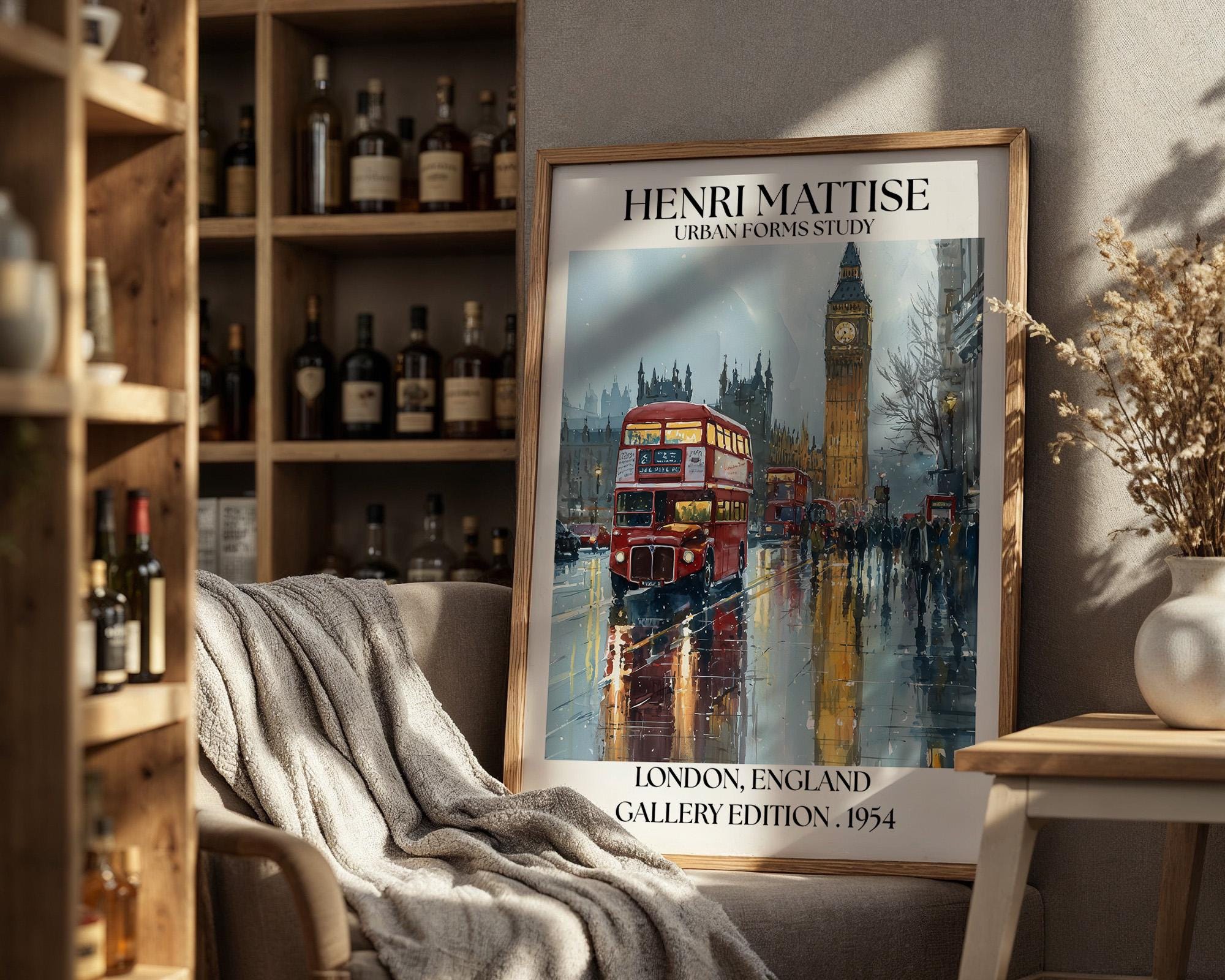 Henri Mattise London Poster - London Travel Wall Art