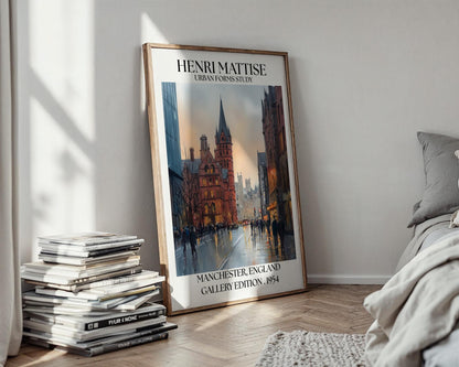 Henri Mattise Manchester Poster - Manchester Travel Wall Art