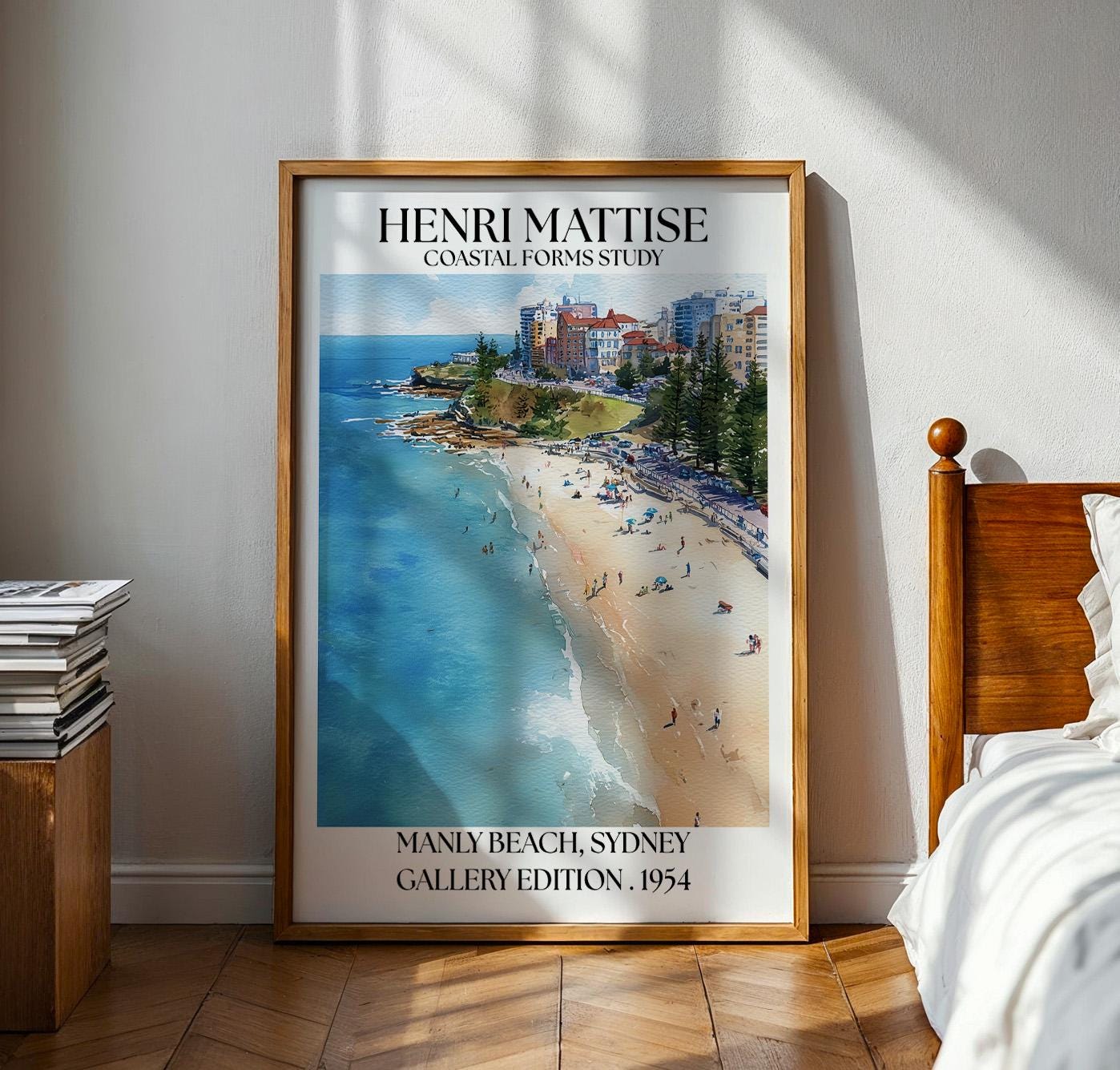Henri Mattise Manly Beach Poster - Sydney Prints