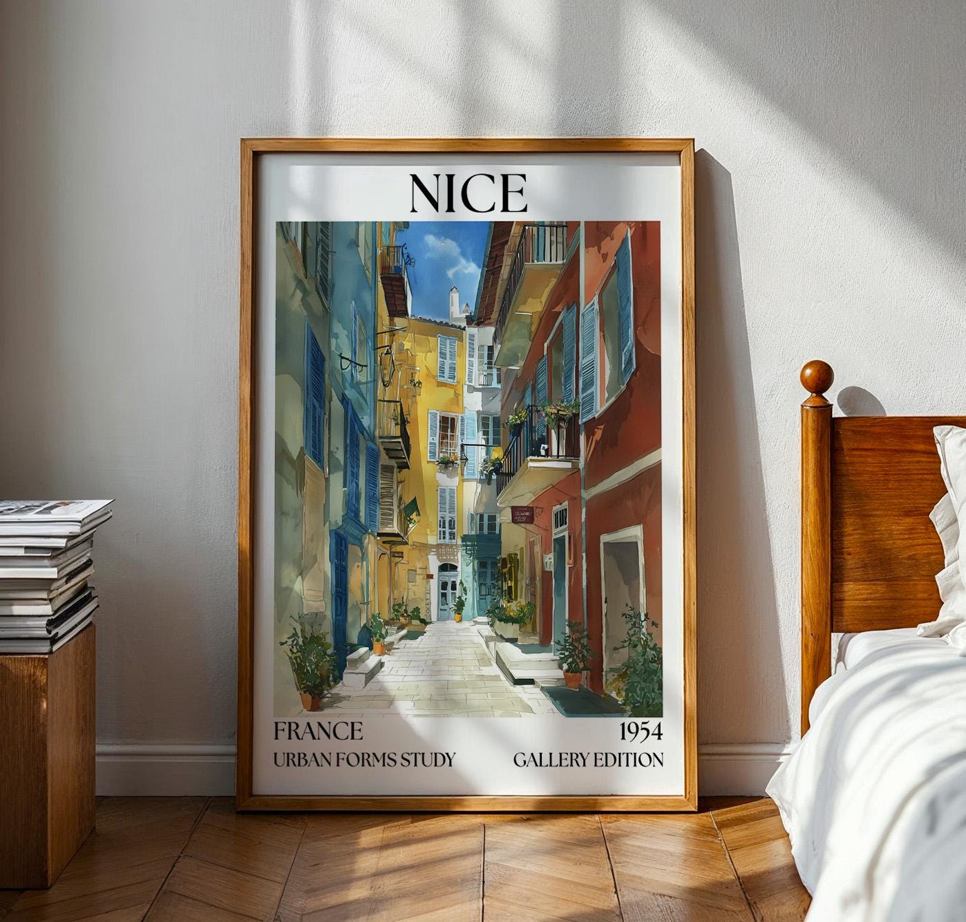 Nice Henri Mattise Poster - French Riviera Travel Wall Art Print