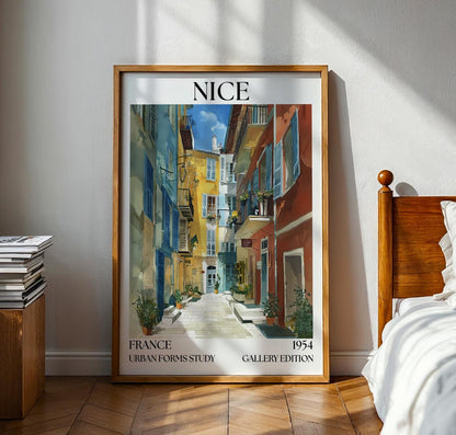 Nice Henri Mattise Poster - French Riviera Travel Wall Art Print