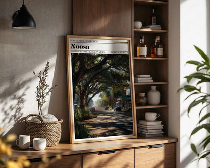 Noosa Poster – Sunshine Coast Print - Australia Travel Wall Art