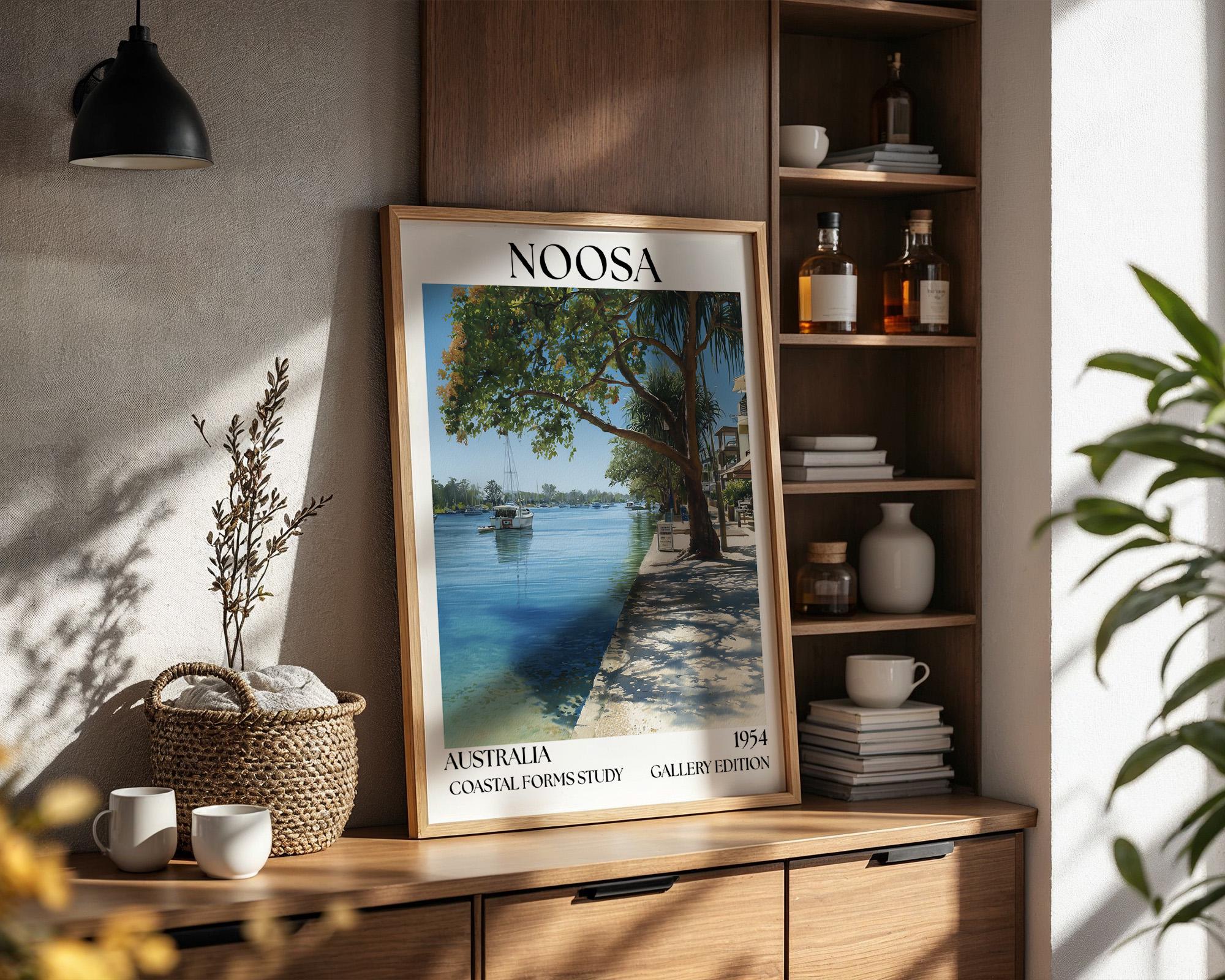 Noosa Henri Mattise Poster - Queensland, Australia Wall Art Print
