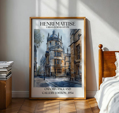 Henri Mattise Oxford University Poster - Oxford Travel Wall Art