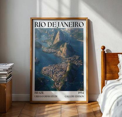 Rio de Janeiro Henri Mattise Poster – Rio Travel Wall Art