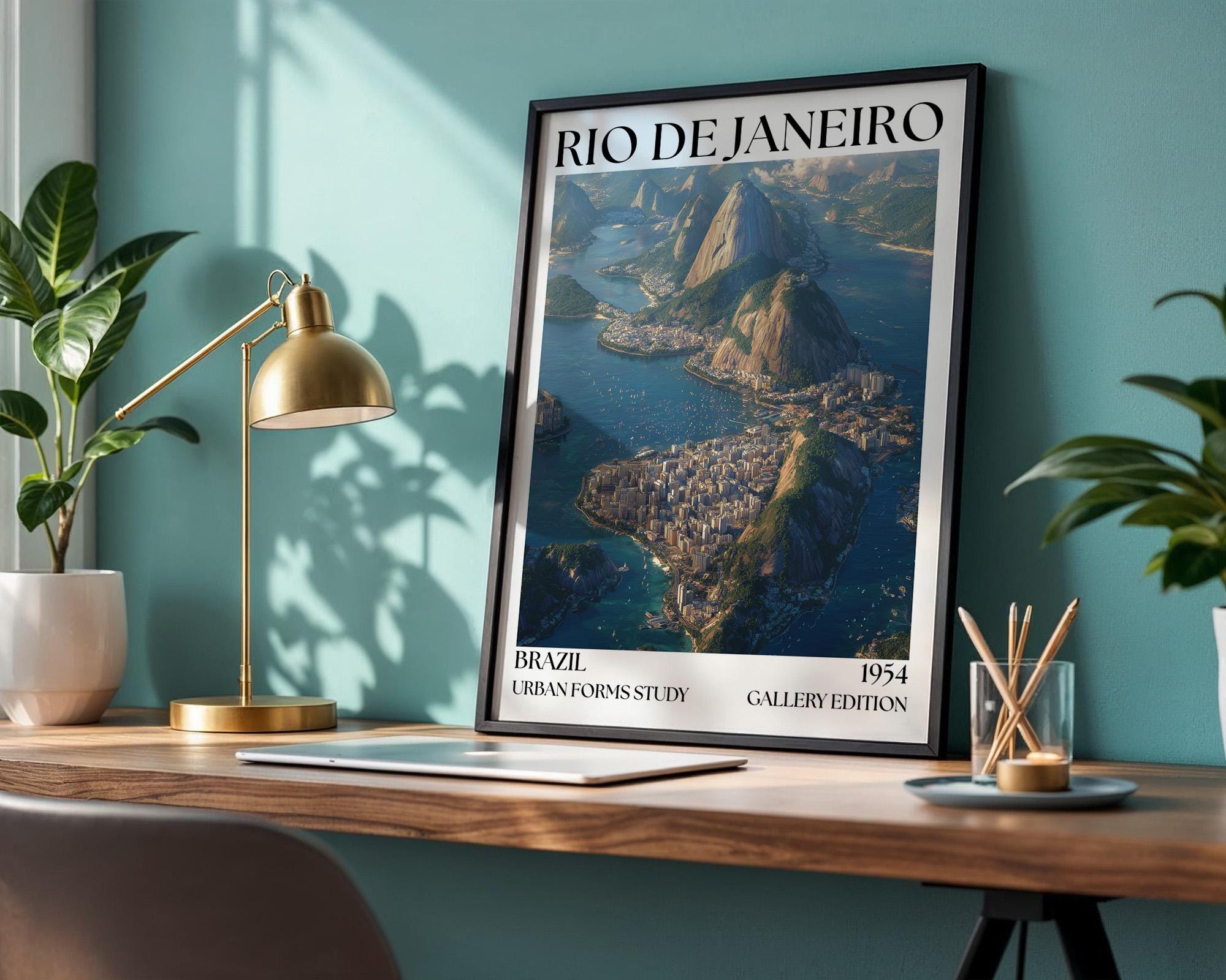 Rio de Janeiro Henri Mattise Poster – Rio Travel Wall Art
