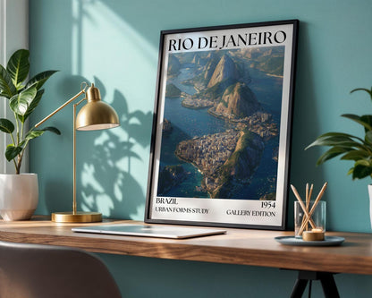 Rio de Janeiro Henri Mattise Poster – Rio Travel Wall Art