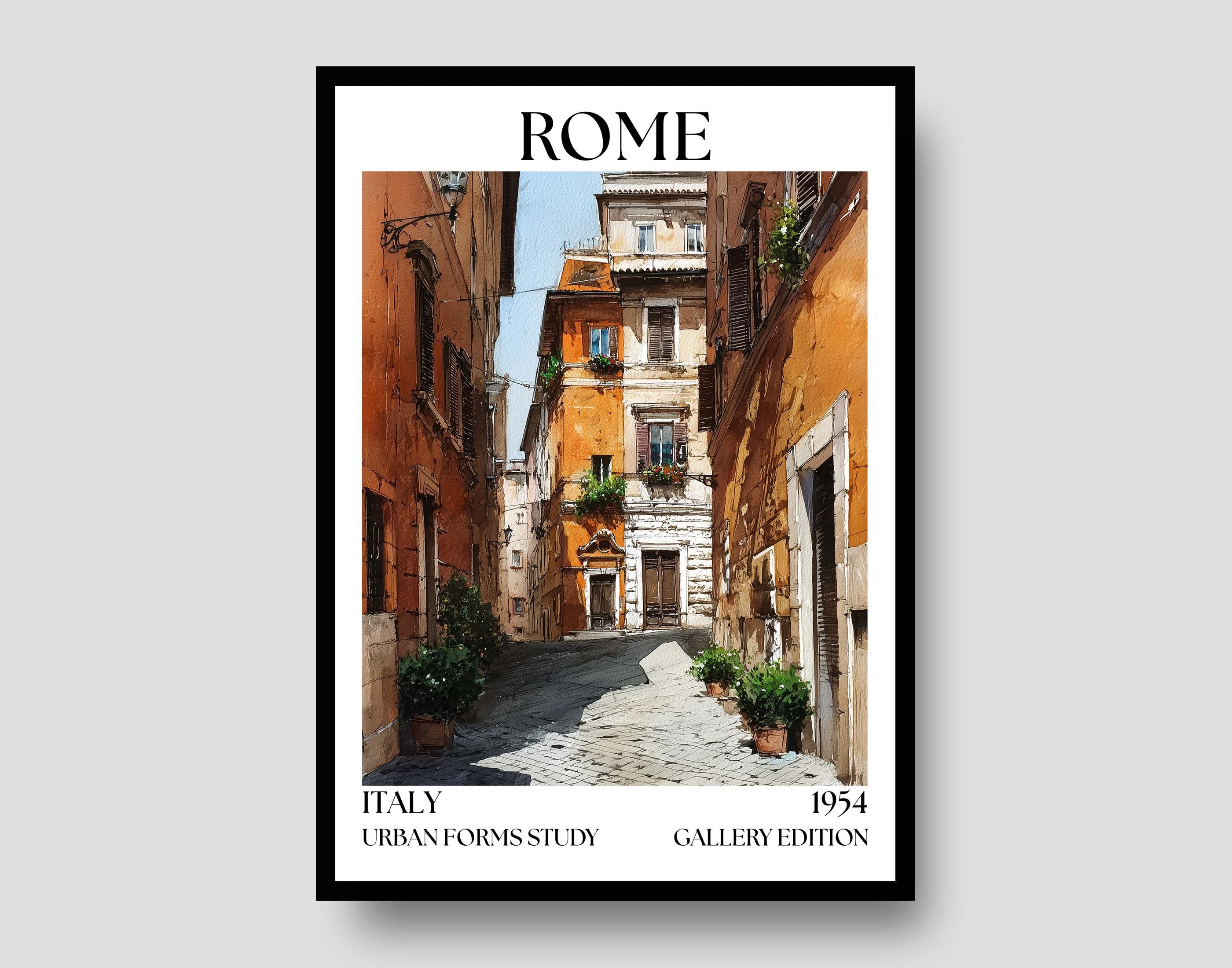 Rome Henri Mattise Poster - Rome Travel Wall Art
