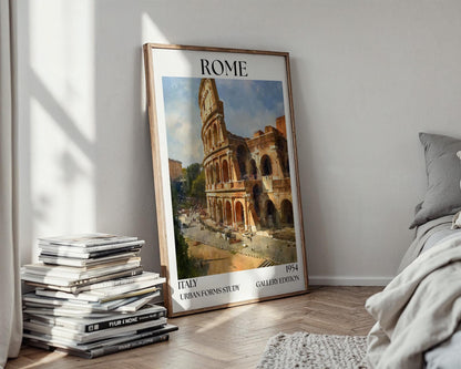 Rome, Colosseum Henri Mattise Poster - Rome Travel Wall Art