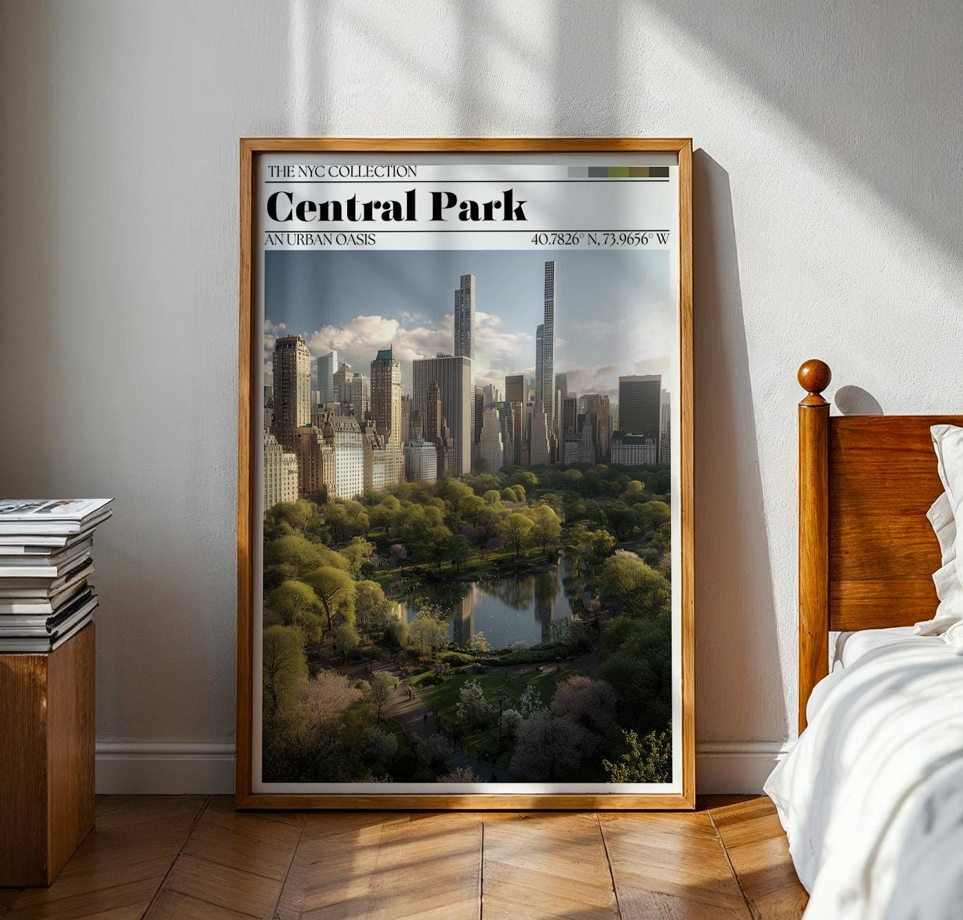 Central Park Poster – New York City Wall Art Print