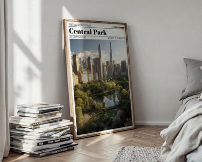 Central Park Poster – New York City Wall Art Print