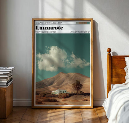 Lanzarote Poster – Canary Islands Travel Art Print