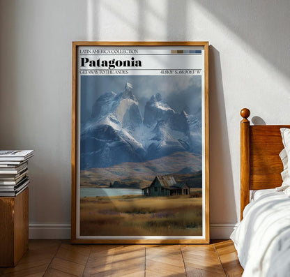 Patagonia Poster – Fitz Roy Travel Wall Art
