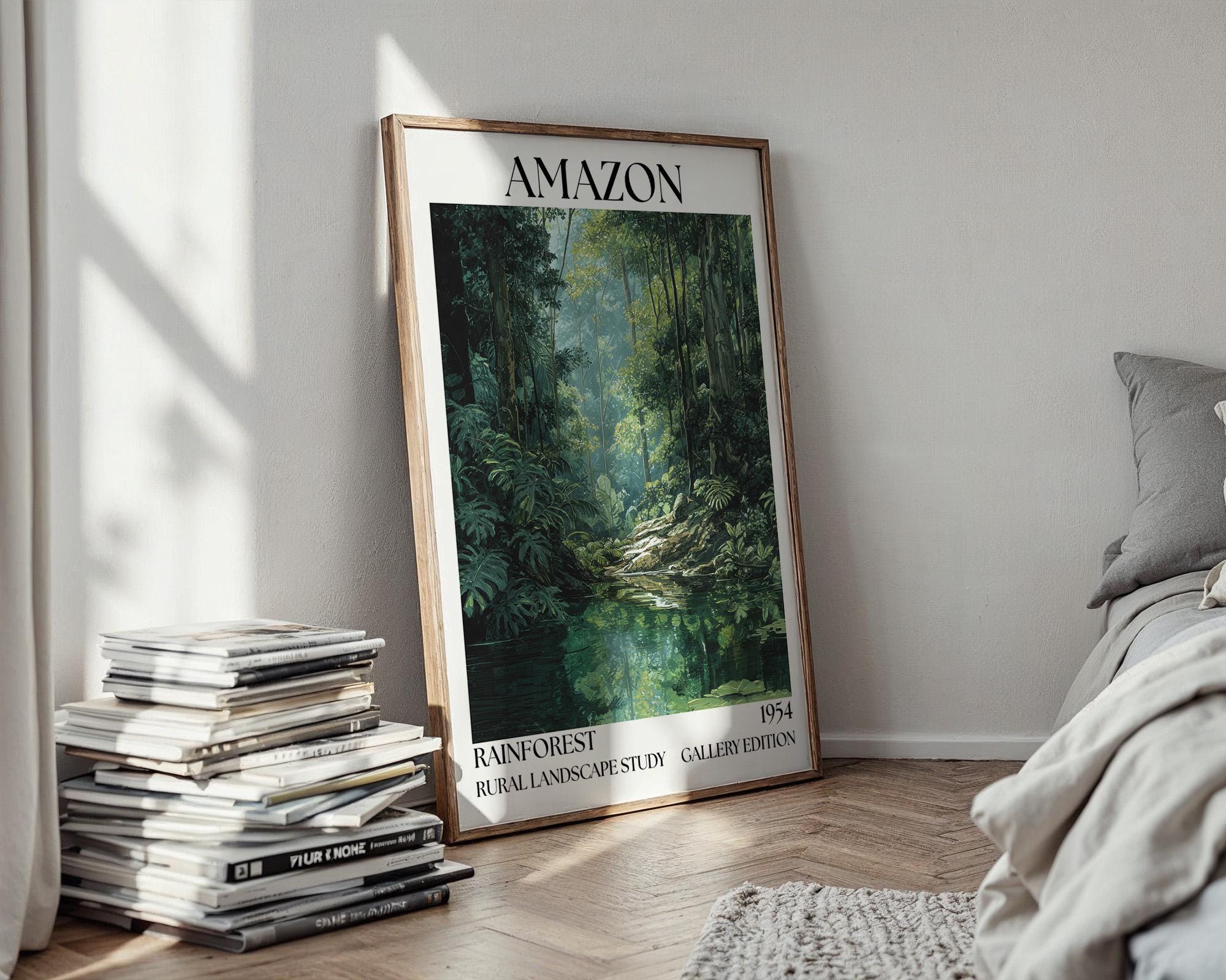 Amazon Rainforest Henri Mattise Poster - Amazon Wall Art Print