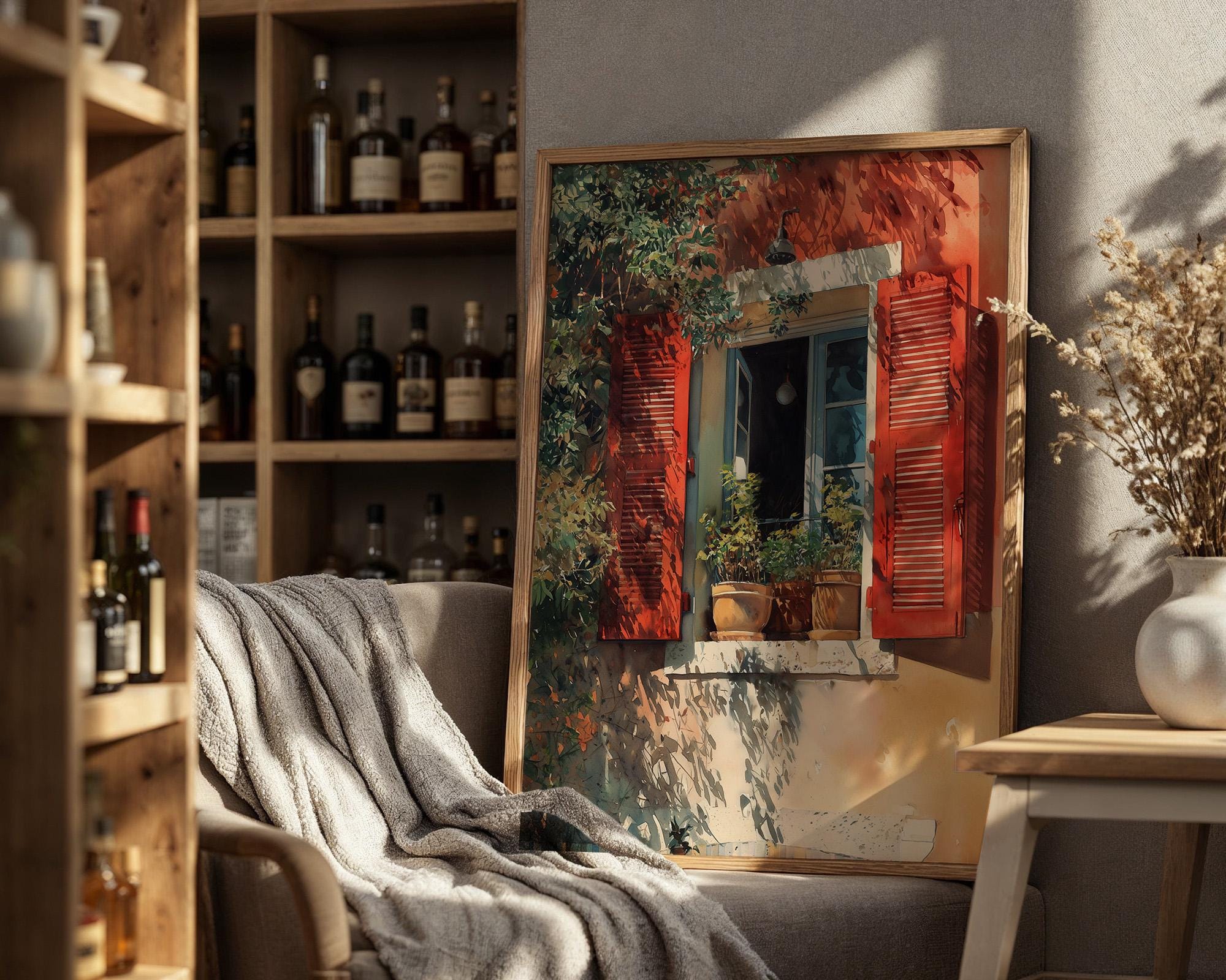 French Riviera Open Window Henri Mattise Poster - French Wall Art Print