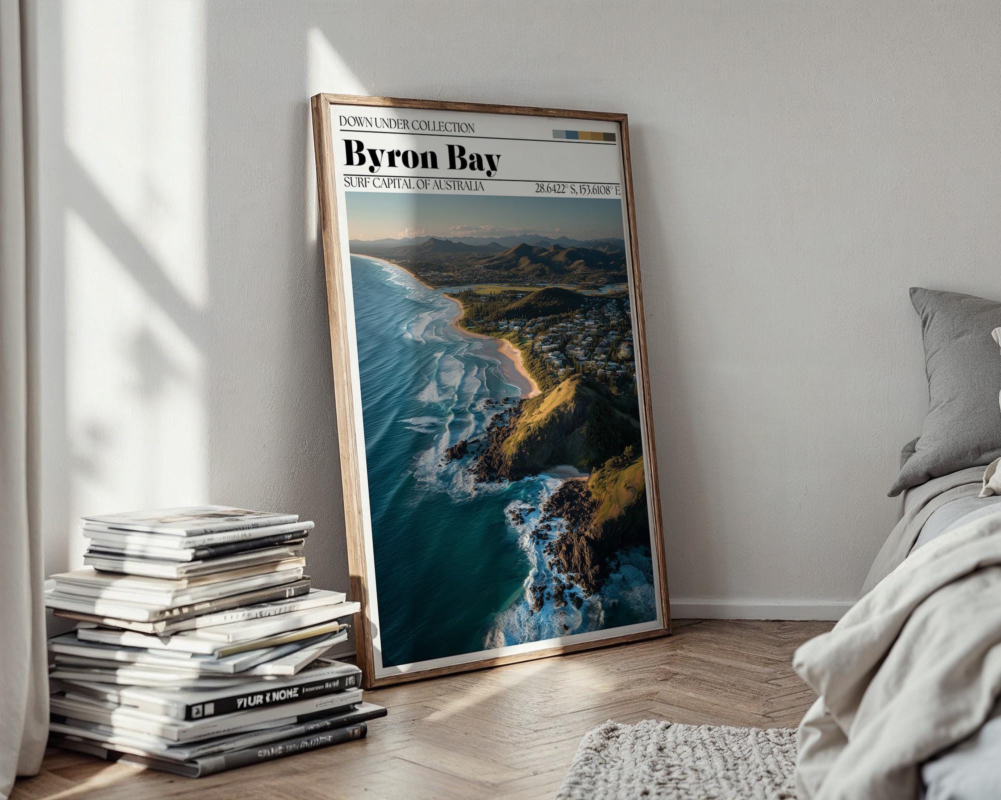 Byron Bay Poster - Australia Travel Wall Art Print