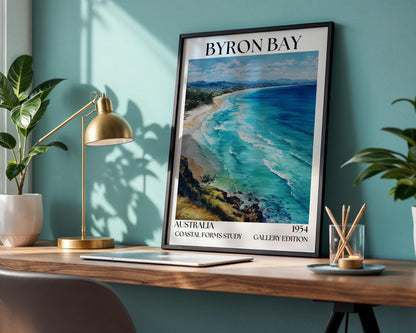 Byron Bay Henri Mattise Poster - Australia Travel Wall Art Print