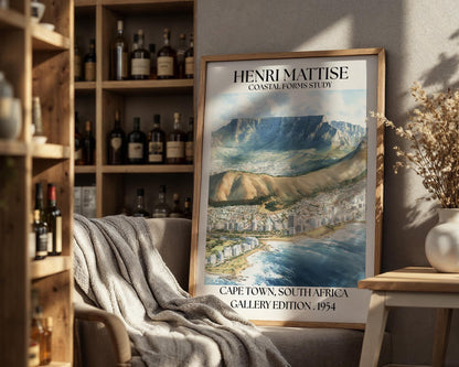 Henri Mattise Cape Town Poster - South African Travel Wall Art