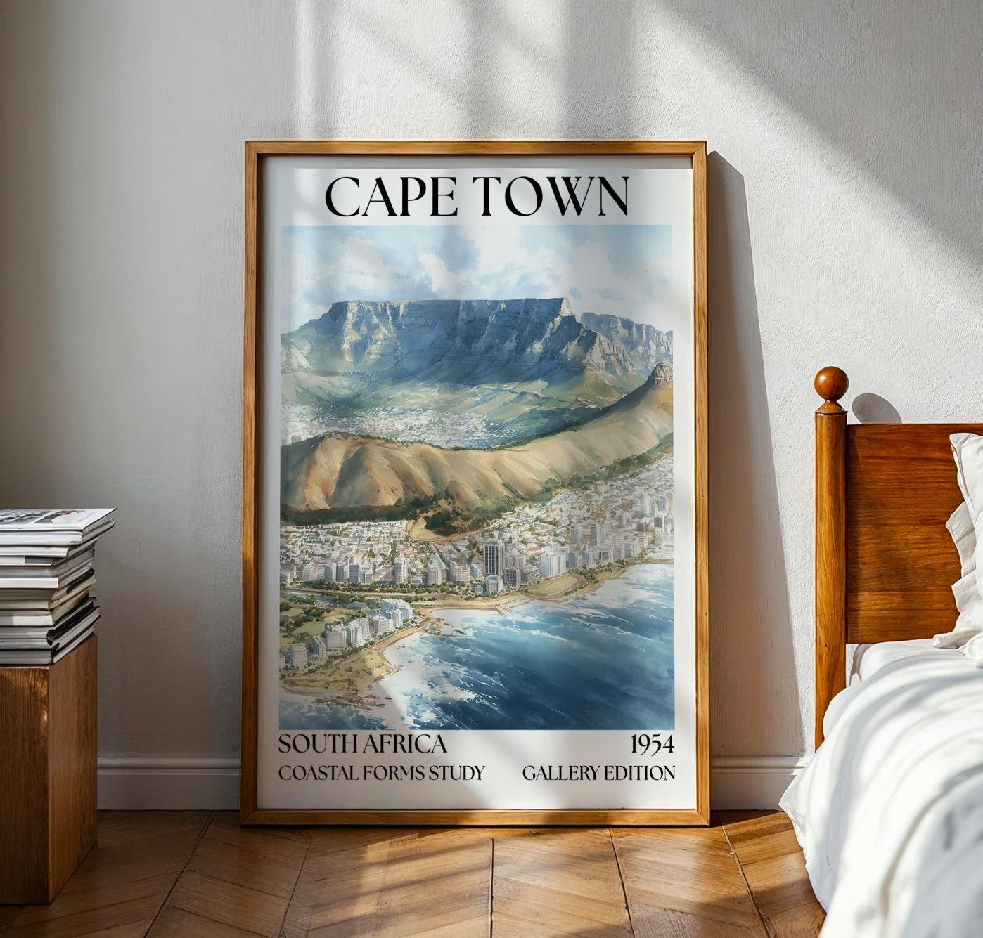 Cape Town Henri Mattise Poster - South Africa Travel Wall Art Print